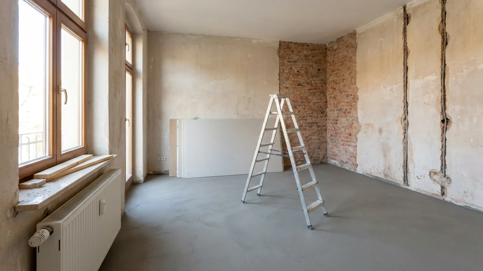 Kernsanierung Wohnung: Kosten pro m², Ablauf und Dauer