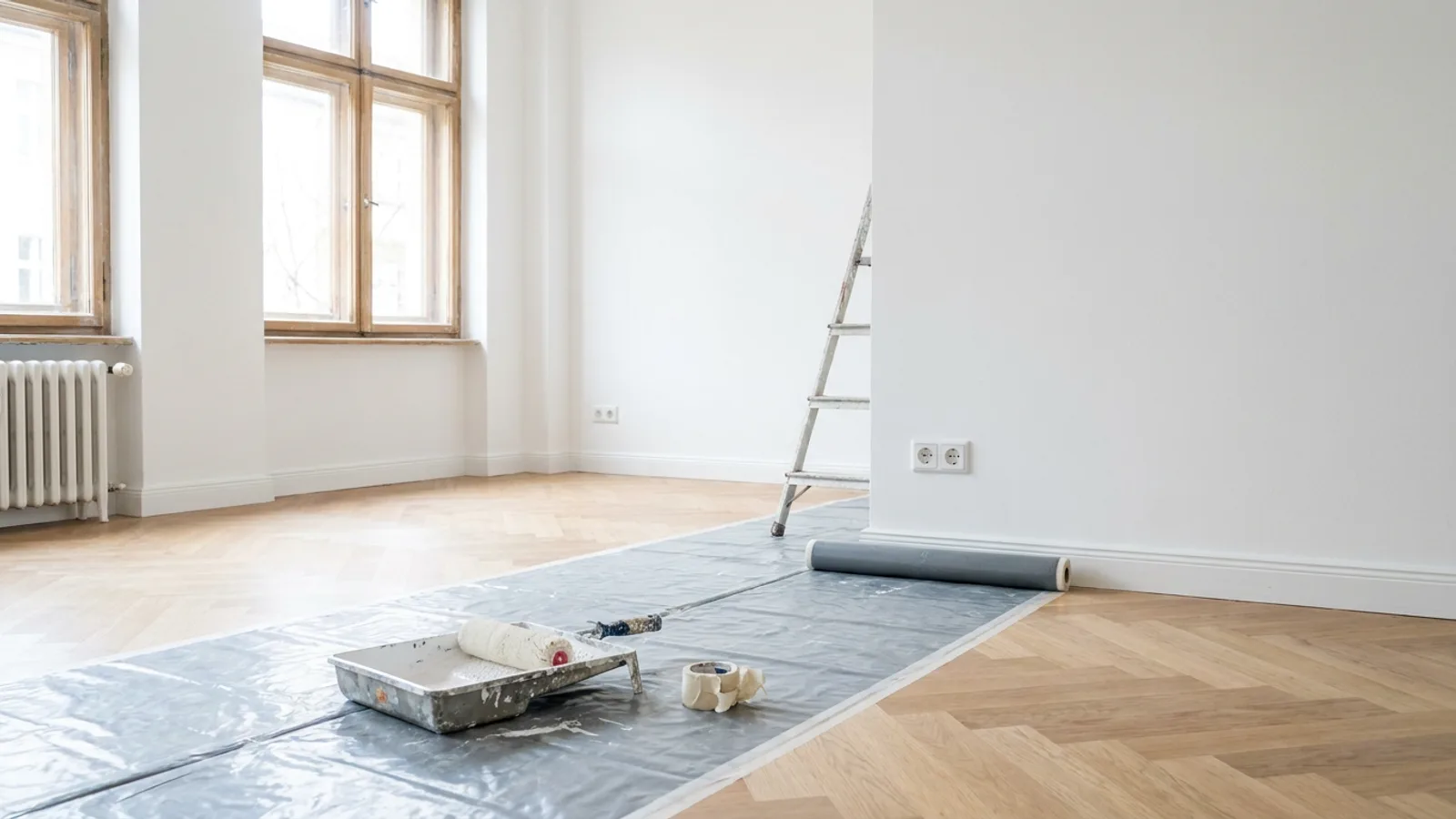 Wohnung beim Auszug streichen: Wer zahlt und worauf es ankommt